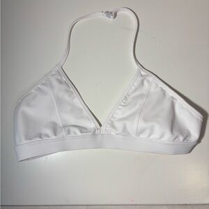 LA dance designs White Halter Sports Bra